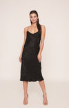 Camelia Bias Slip Dress | Available in Black Only - MERRITT CHARLES