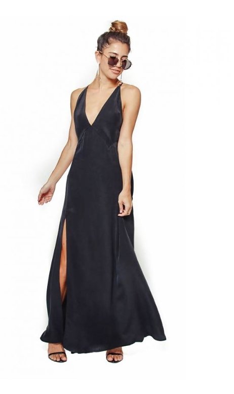 elvira hancock silk dress Elvira Hancock Blue Dress Scarface Costume, Teal Blue Satin Dress, 1980s  Evening Prom Gown