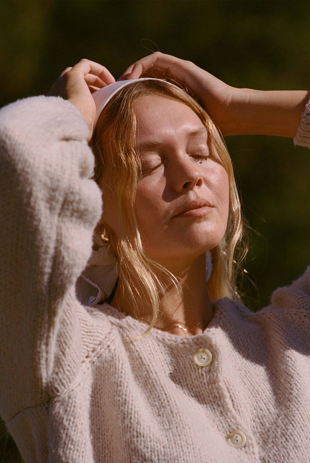 Ryan Sweater - Tan Cardigan Button Down Sweater - MERRITT CHARLES