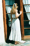 Cassidy Skirt - White Maxi Lace Skirt - MERRITT CHARLES