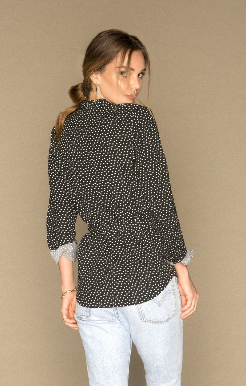 Catamaran Blouse | Polka Dot - MERRITT CHARLES