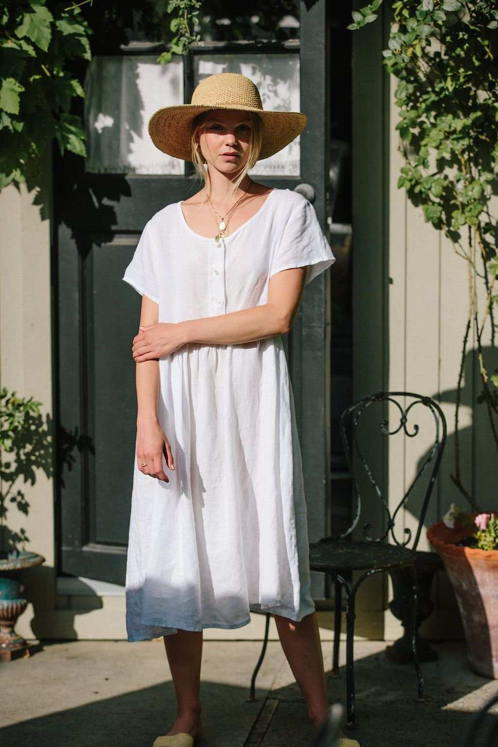 Charlotte Linen Dress