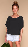Colt Blouse | Black - MERRITT CHARLES