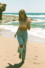 Georgia Top - Soft Pink Silk - MERRITT CHARLES