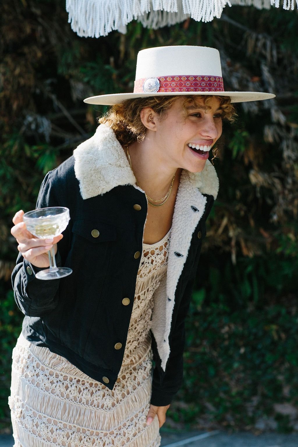 Impala Sherpa Jacket - Raven Black - MERRITT CHARLES