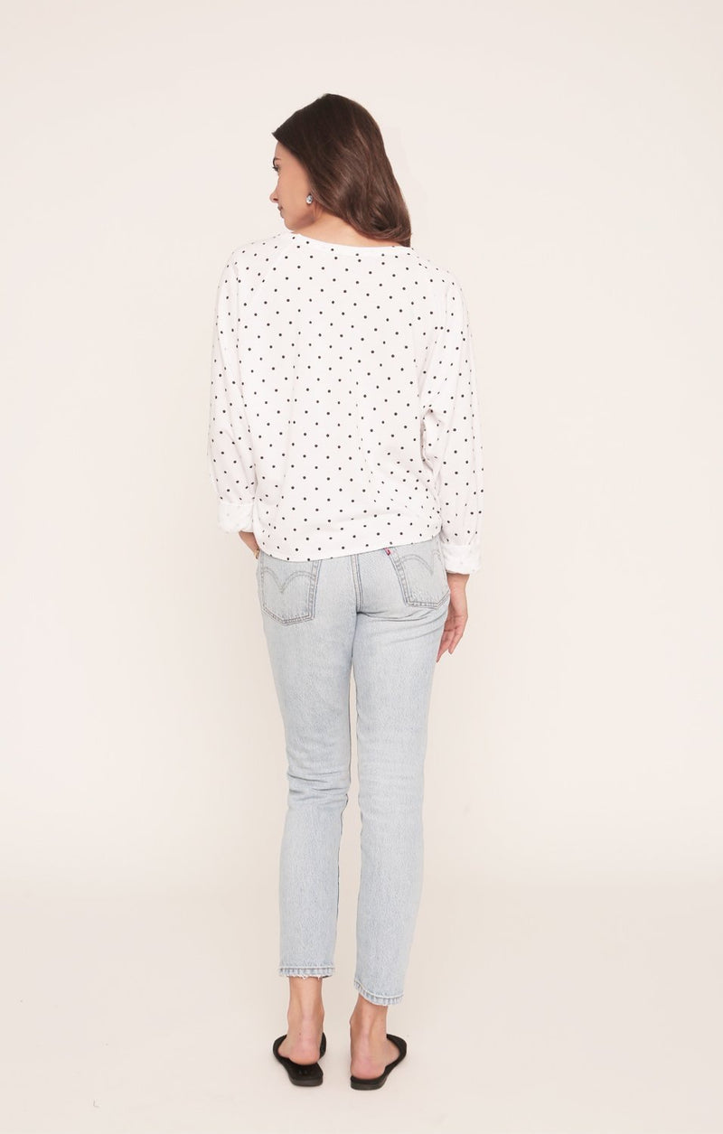 Isabella Sweater | Polka Dot - MERRITT CHARLES