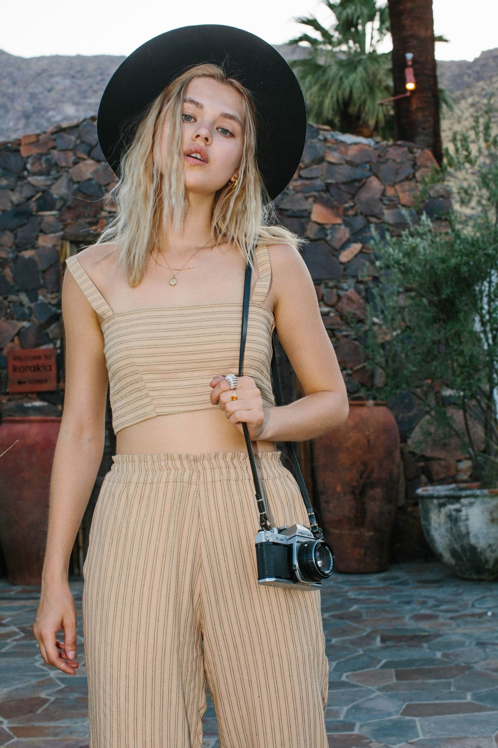 Isajah Top  | Desert Stripe - MERRITT CHARLES