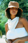Ivory Silk Face Bandana - The Penelope Bandana (Free Shipping Included on all Merritt Accessories Too) - MERRITT CHARLES