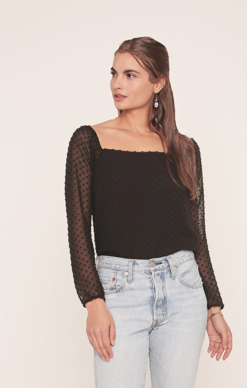 Lovely Blouse - Black - MERRITT CHARLES