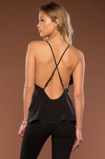 Marlboro Tank | Black | Steel Blue | Champagne - MERRITT CHARLES