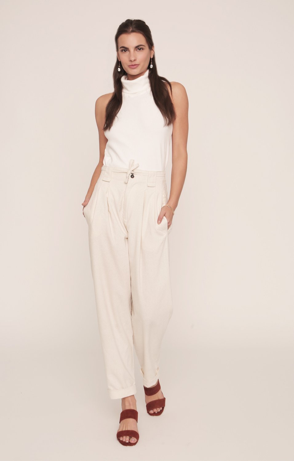 Parker Turtleneck | White - MERRITT CHARLES