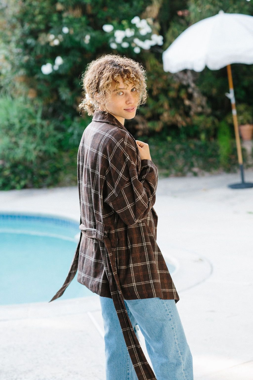 River Jacket - Vintage Plaid  (One Size) - MERRITT CHARLES