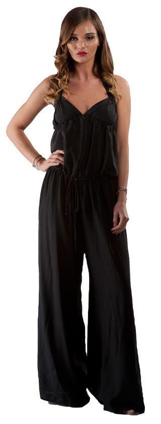 Roosavelt Jumpsuit | Melon | Black | *Final Sale* - MERRITT CHARLES