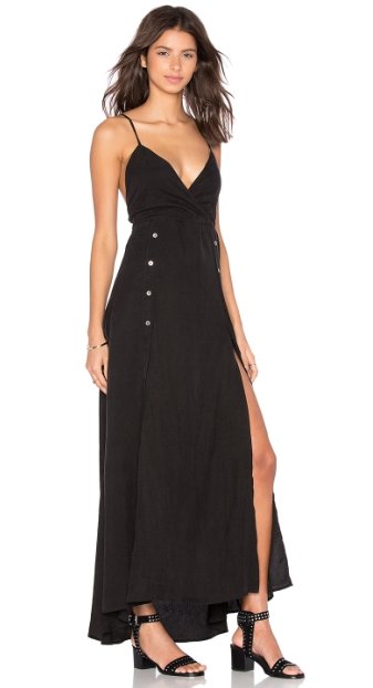 Serrano Dress | Black | White - MERRITT CHARLES