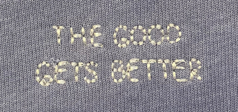 The Good Gets Better Free Spirit Sweatshirt | Grey - MERRITT CHARLES