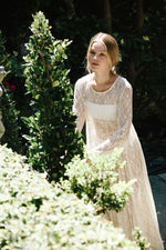 The Lily Lace Dress- Cream - MERRITT CHARLES