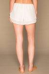 West Short | White | Navy - MERRITT CHARLES